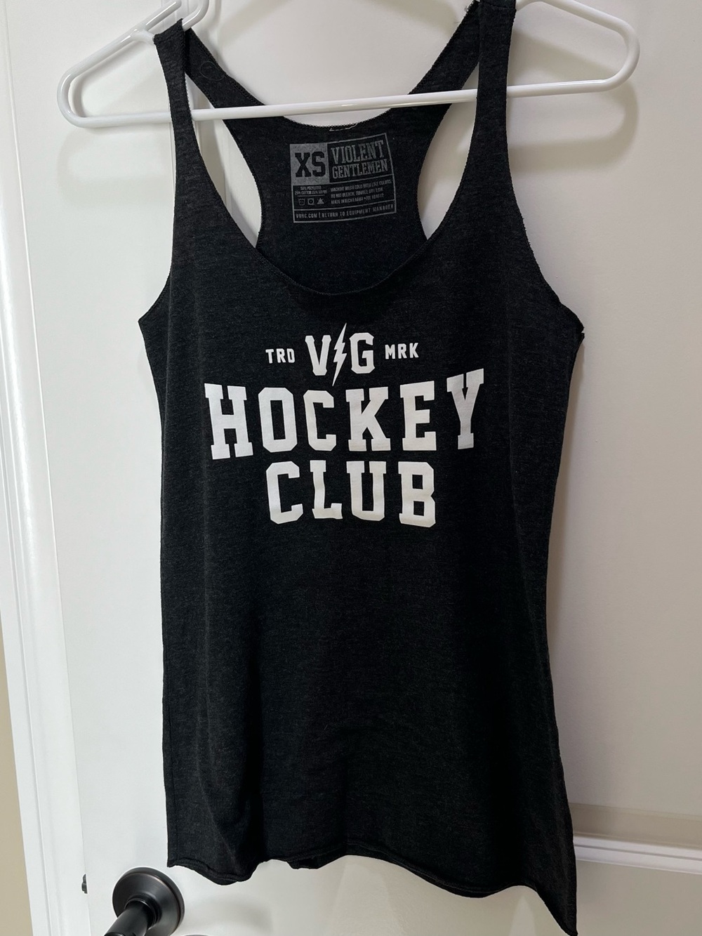 Violent Gentlemen Black Graphic Tank (XS)